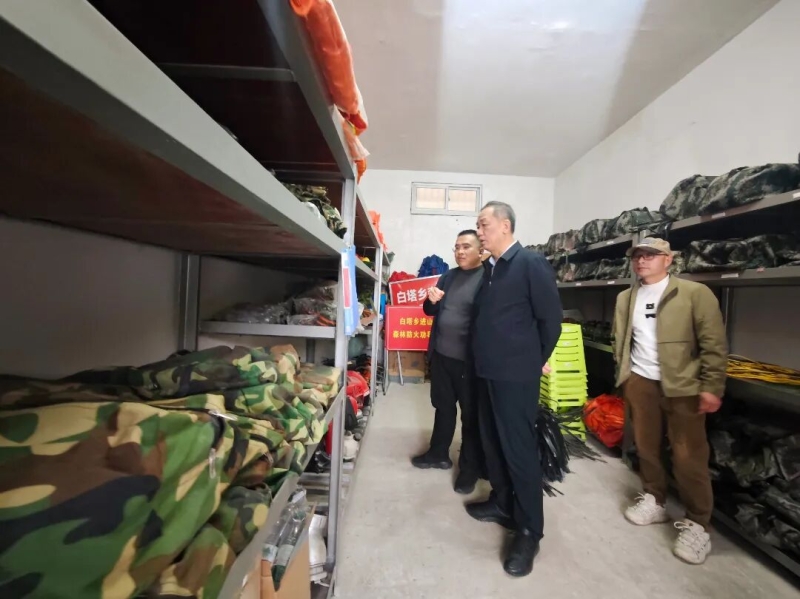 福建省林业局领导赴福州指导服务森林防火工作